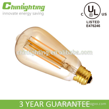 E26/E27 4W 6W ST64 Squirrel Cage Antique Decorative Filament LED Edison Bulb led